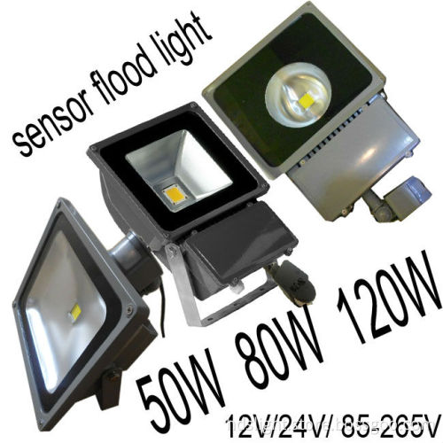 led flood light motion sensor 10-120W